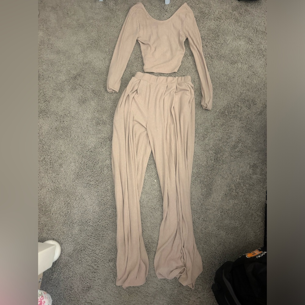 Tan matching set